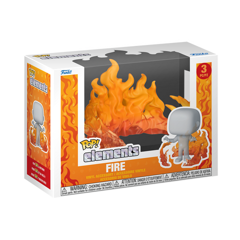 Funko Pop Elements " Fire 3 Pz "