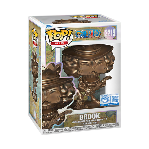 Funko Pop Plus - One Piece " Brook (Bronze) "