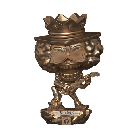 Funko Pop Plus - One Piece " Brook (Bronze) "