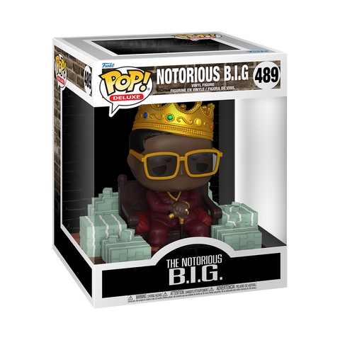 Funko Pop Deluxe Music " Notorious B.I.G. "