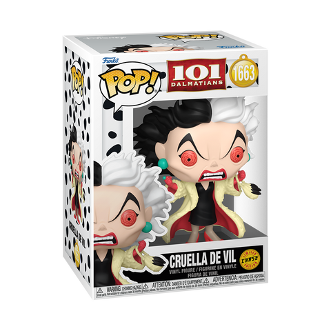 Funko Pop Disney - La Carica Dei 101 " Cruella de Vil " (Chase)