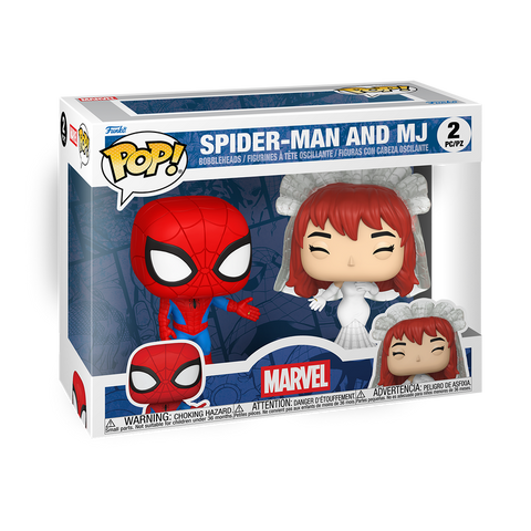 Funko Pop Marvel - Spider-Man " Spider-Man and MJ 2-Pack "