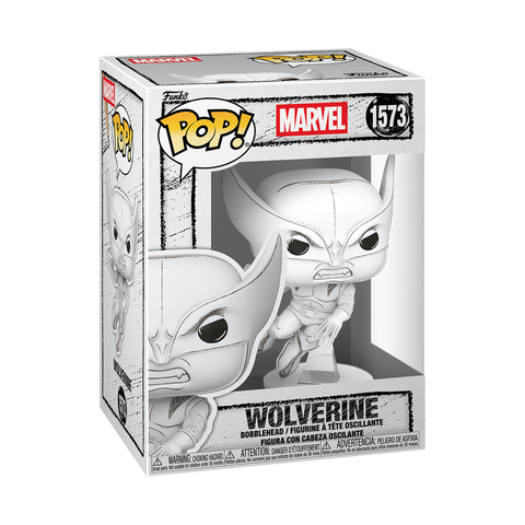 Funko Pop Marvel - Sketched Deco " Wolverine "