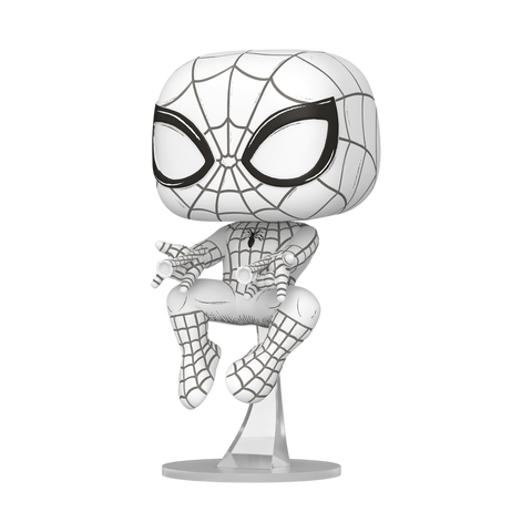 Funko Pop Marvel - Sketched Deco " Spider-Man "
