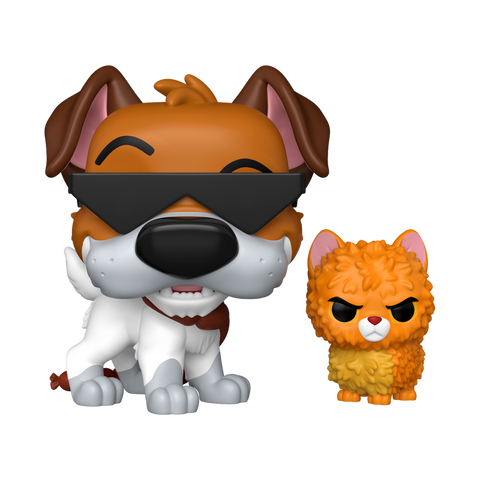 Funko Pop Disney - Oliver & Company " Dodger with Oliver " (Chase)