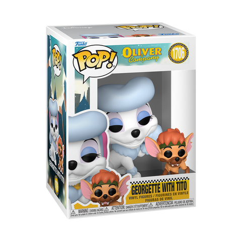 Funko Pop Disney - Oliver & Company " Georgette with Tito "