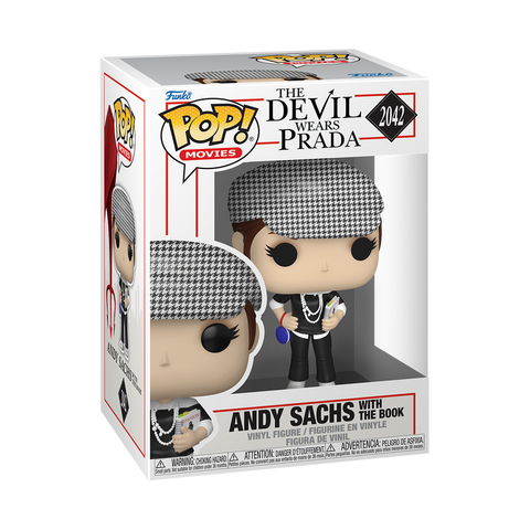 Funko Pop Movies - Il Diavolo Veste Prada " Andy Sachs with the Book "