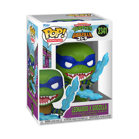 Funko Pop Animation - TMNT x Godzilla " Leonardo x Godzilla "
