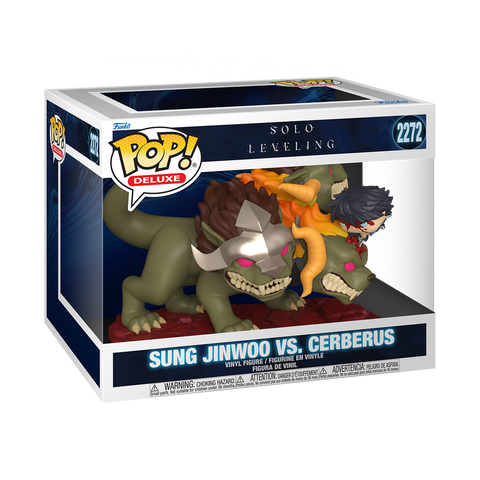 Funko Pop Deluxe Anime - Solo Leveling " Sung Jinwoo vs. Cerberus "