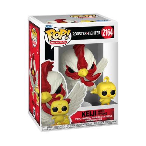 Funko Pop Anime - Rooster Fighter " Keiji with Piyoko "