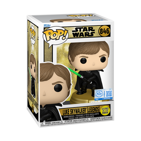 Funko Pop Star Wars - Star Wars " Luke Skywalker (Legends) " GITD SE