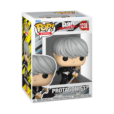 Funko Pop Games - Persona " Protagonist Persona 4 (30th Anniversary) "