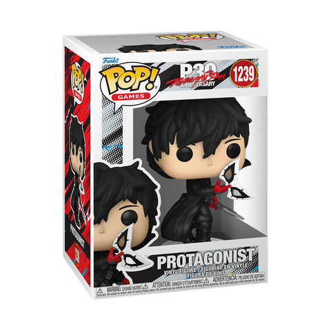 Funko Pop Games - Persona " Protagonist Persona 5 (30th Anniversary) "