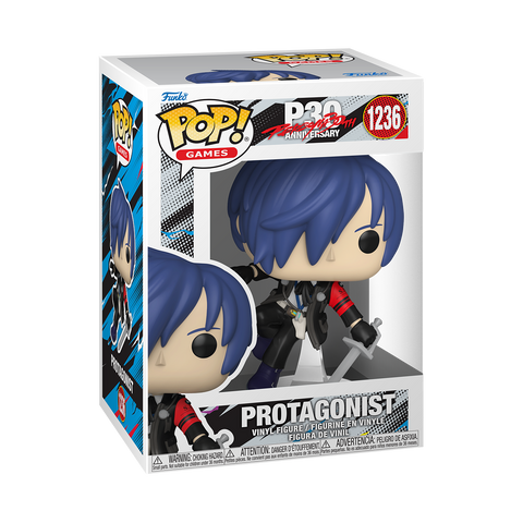 Funko Pop Games - Persona " Male Protagonist Persona 3 (30th Anniversary) "