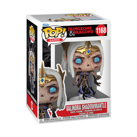 Funko Pop Games - Dungeons &amp; Dragons "Valindra Shadowmantle"