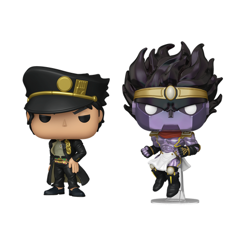 Funko Pop 2-Pack Anime - JoJo’s Bizarre Adventure " Jotaro Kujo & Star Platinum " Amazon Exclusive