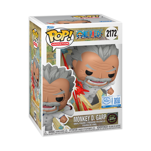 Funko Pop fumetti - One Piece " Monkey D. Garp (Galaxy Impact) " (Chase) GITD SE