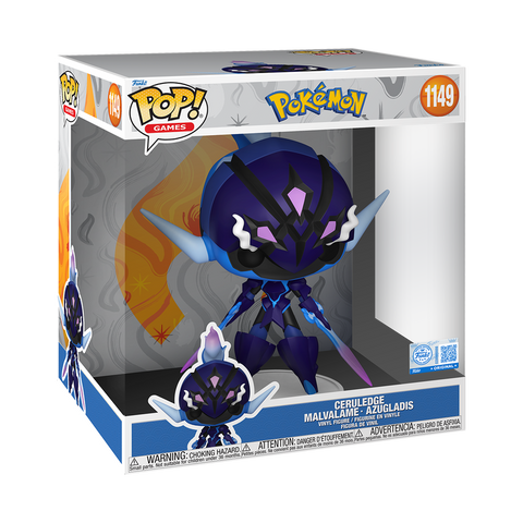 Funko Pop Pokèmon " Ceruledge " (10-Inch) SE