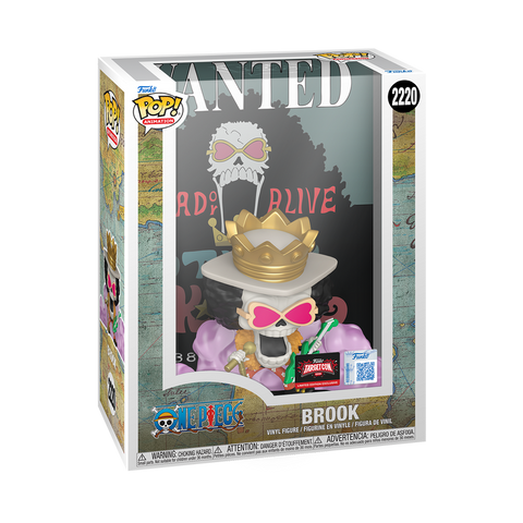 Funko Pop Fumetti - One Piece " Brook " Wanted Poster
