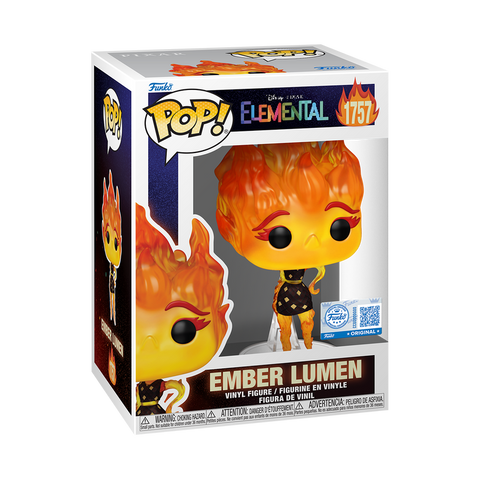 Funko Pop Disney Pixar - Elemental " Ember Lumen " SE