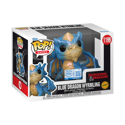 Funko Pop Games - Dungeons & Dragons " Blue Dragon Wyrmling " (Chase) SE