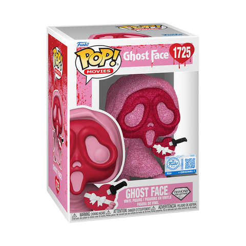 Funko Pop Film -  Scream " Ghost Face (Valentine) " Diamond SE