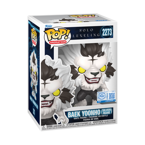 Funko Pop Anime - Solo Leveling " Baek Yoonho (Silver Mane) " SE