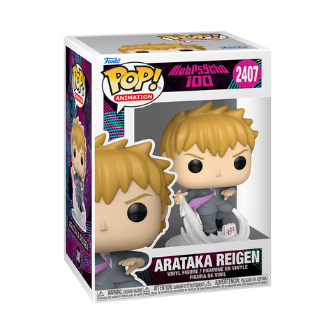 Funko Pop Anime e Manga - Mob Psycho 100 " Arataka Reigen "
