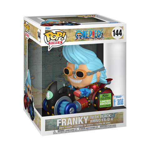Funko Pop Anime e Manga - One Piece " Franky with Black Rhino FR-U 4 " SE