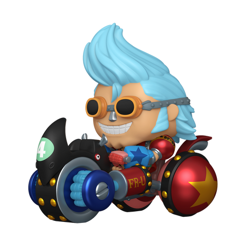 Funko Pop Anime e Manga - One Piece " Franky with Black Rhino FR-U 4 " SE