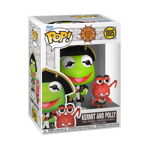 Funko Pop & Buddy Television - The Muppets "Kermit and Polly (Muppet Treasure Island)"