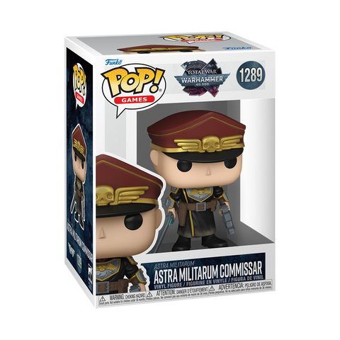 Funko Pop Games - Warhammer 40,000 "Astra Militarum Commissar"