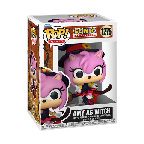 Funko Pop Games - Sonic The Hedgehog " Amy as Witch "