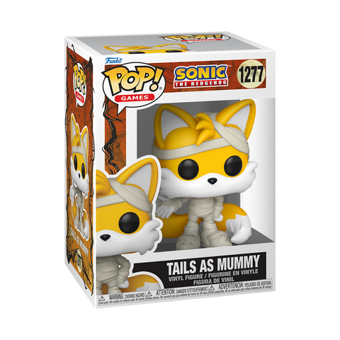 Funko Pop Games - Sonic The Hedgehog " Tails as Mummy "