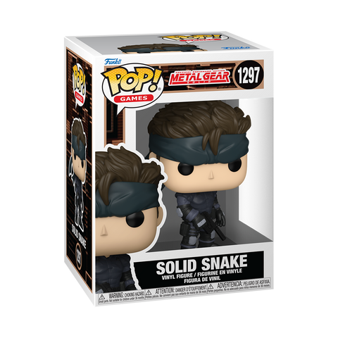 Funko Pop Games - Metal Gear " Solid Snake "