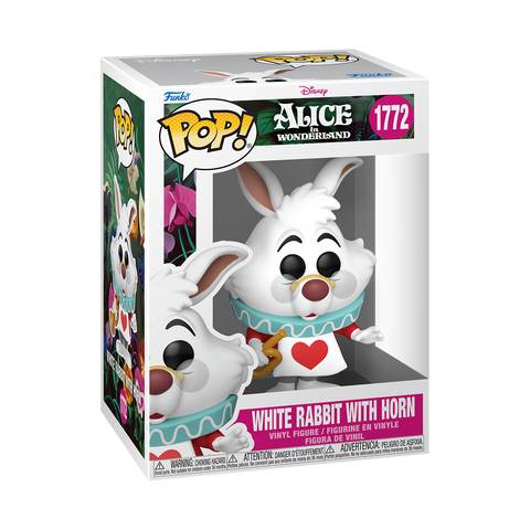 Funko Pop Animation - Disney "White Rabbit with Horn"