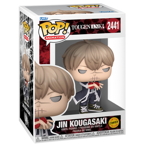 Funko Pop Anime e Manga - Tougen Anki " Jin Kougasaki " (Chase)