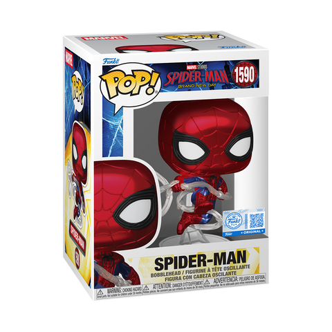 Funko Pop Marvel - Marvel " Spider-Man (Brand New Day) " Metallic SE