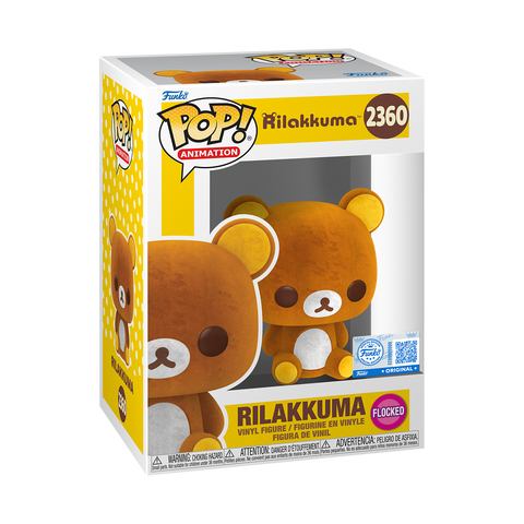 Funko Pop Animation - Rilakkuma "Rilakkuma" Flocked SE