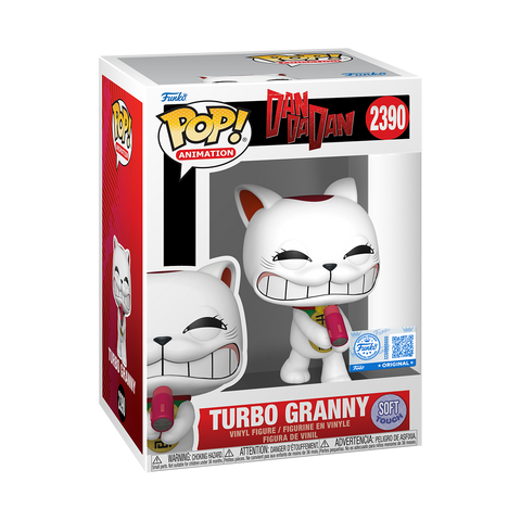 Funko Pop Anime e Manga - Dandadan " Turbo Granny with Dryer " Soft Touch SE