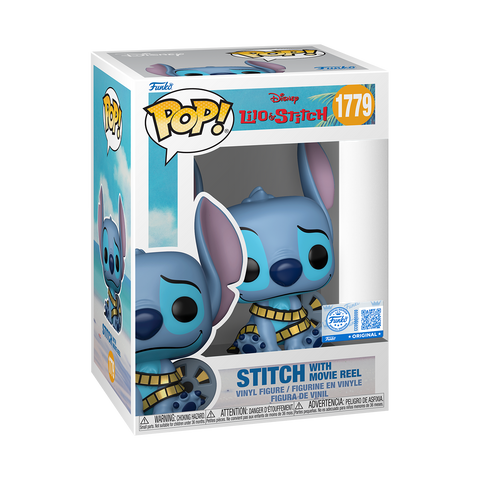 Funko Pop Animation - Disney "Stitch with Movie Reel" SE