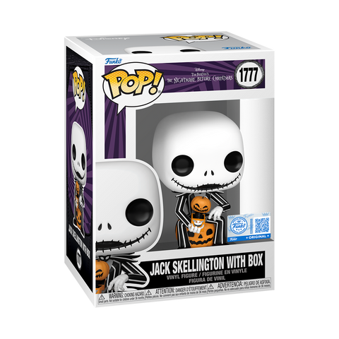 Funko Pop Animation - Disney "Jack Skellington with Box" SE