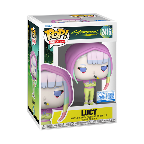 Funko Pop Animation - Cyberpunk Edgerunners " Lucy in Hoodie " SE