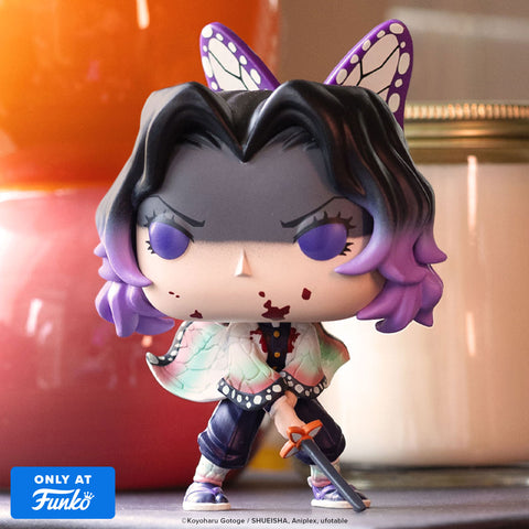 Funko Pop Anime - Demon Slayer " Shinobu Kocho (Bloody) " Funko Web Exclusive