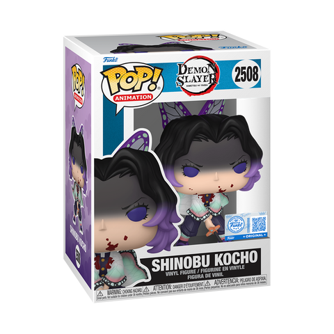 Funko Pop Anime - Demon Slayer " Shinobu Kocho (Bloody) " Funko Web Exclusive