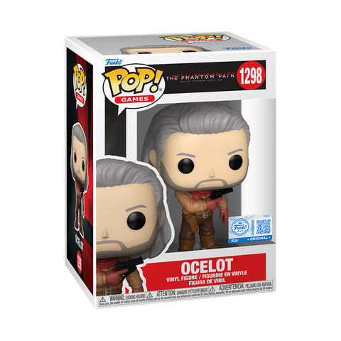 Funko Pop Games - Metal Gear " Revolver Ocelot " SE
