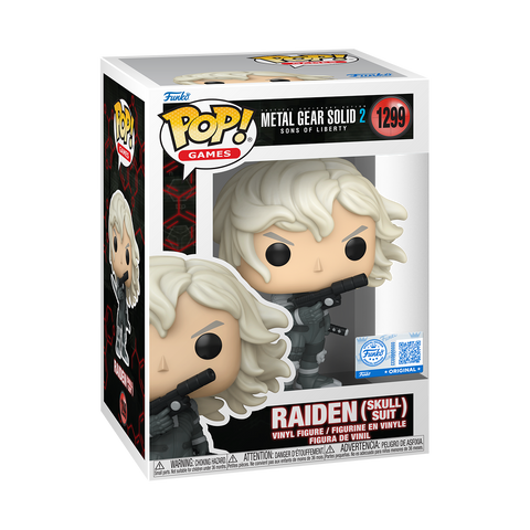 Funko Pop Games - Metal Gear " Raiden (Skull Suit) " SE