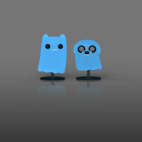Funko Pop 2-Pack Animation - Adventure Time " Finn & Jake (Glow) " NYCC 2026 Shared Exclusive