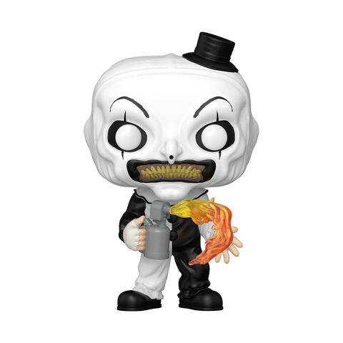 Funko Pop Horror - Terrifier " Art the Clown with Flamethrower " NYCC 2026 Shared Exclusive