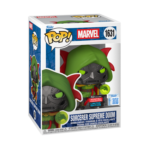 Funko Pop Marvel - Marvel " Sorcerer Supreme Doom " NYCC 2026 Shared Exclusive